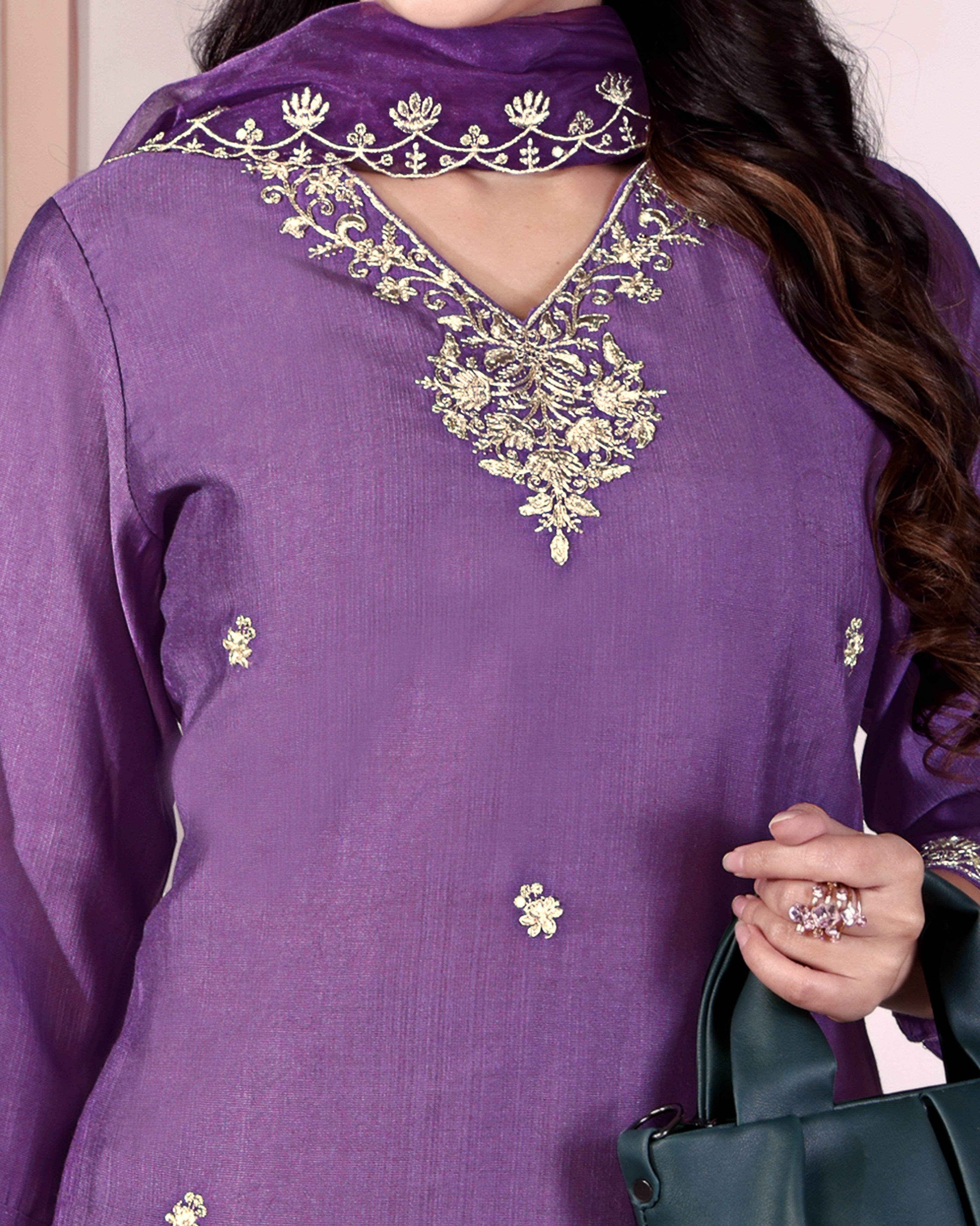 Royal Grace – Purple Designer Suit