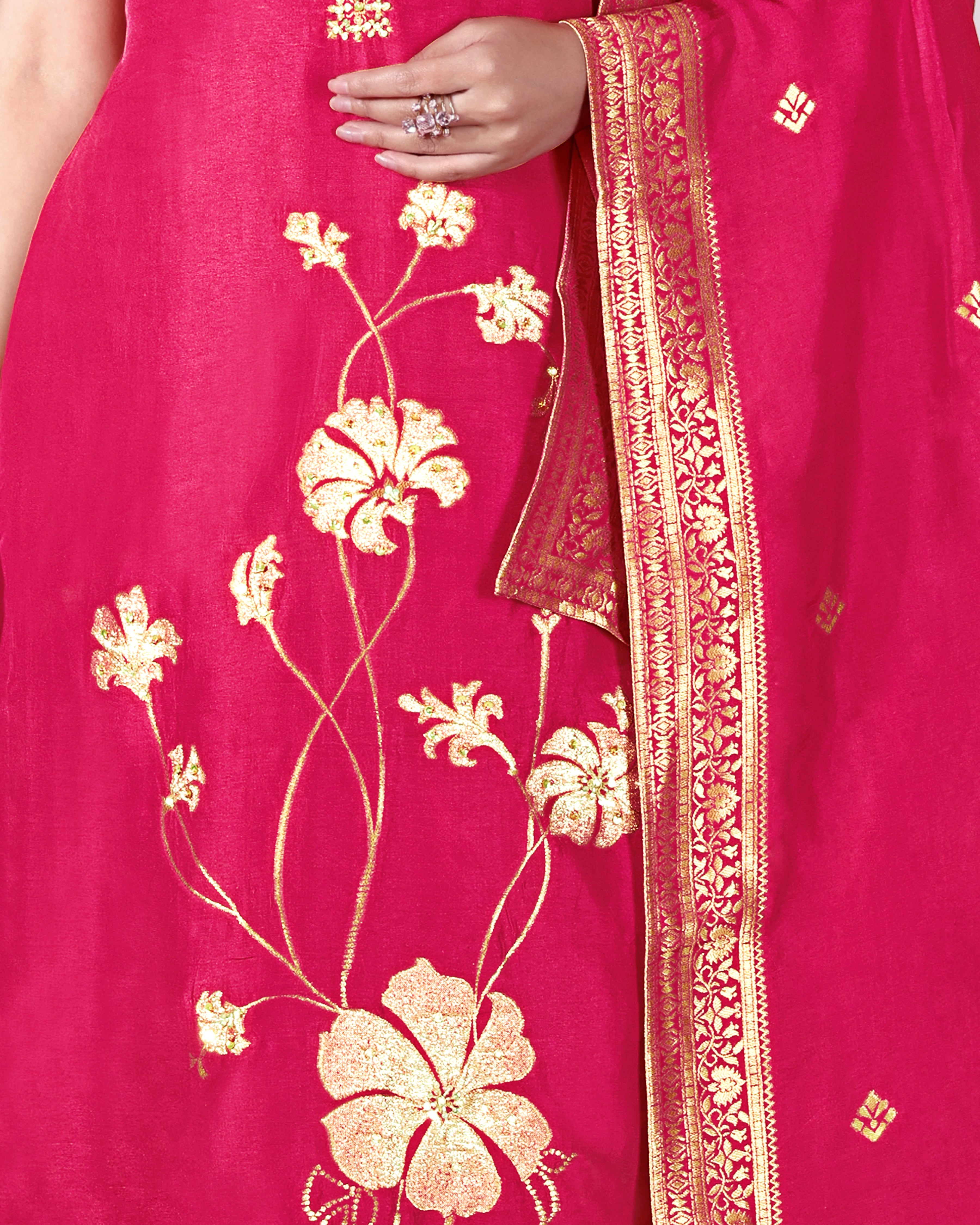 Rose Luxe – Pink Festive Suit